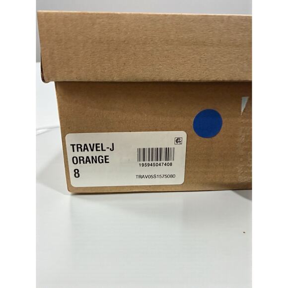 Steve Madden Travel-J Orange Studded Jelly Sandals Women’s Size 8 NIB - Picture 9 of 10